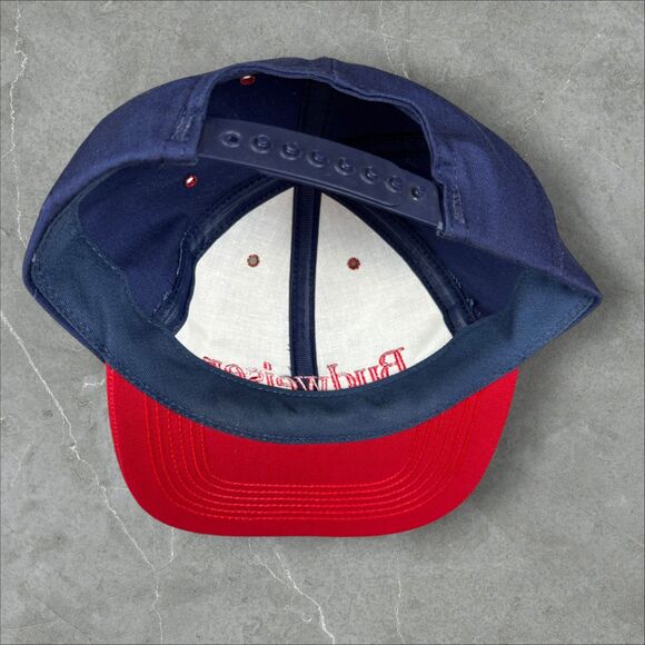 Vintage Budweiser Beer Spell Out Snap Back Hat - Picture 5 of 6